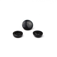 Кнопки пластиковые 5-B-T5 черный (1000 шт)