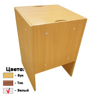 Тумба для хранения оверлока kd sewing storage Hemline, белый KD-S1-W001 (1 шт)