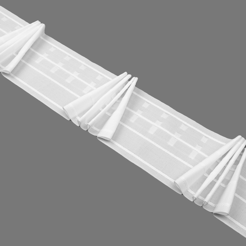 Шторная лента 3955P (1:2)(L) Oz-is Premium тканая 10 см/50 м