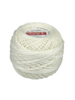 Нитки для вязания Karat 8, 10 г/65 м, 76 текс х 2, цвет 0000