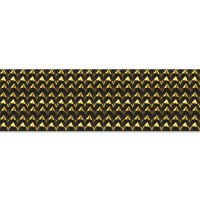 Тесьма эластичная отделочная HT09-86E золото 8 рядов (25 ярд)