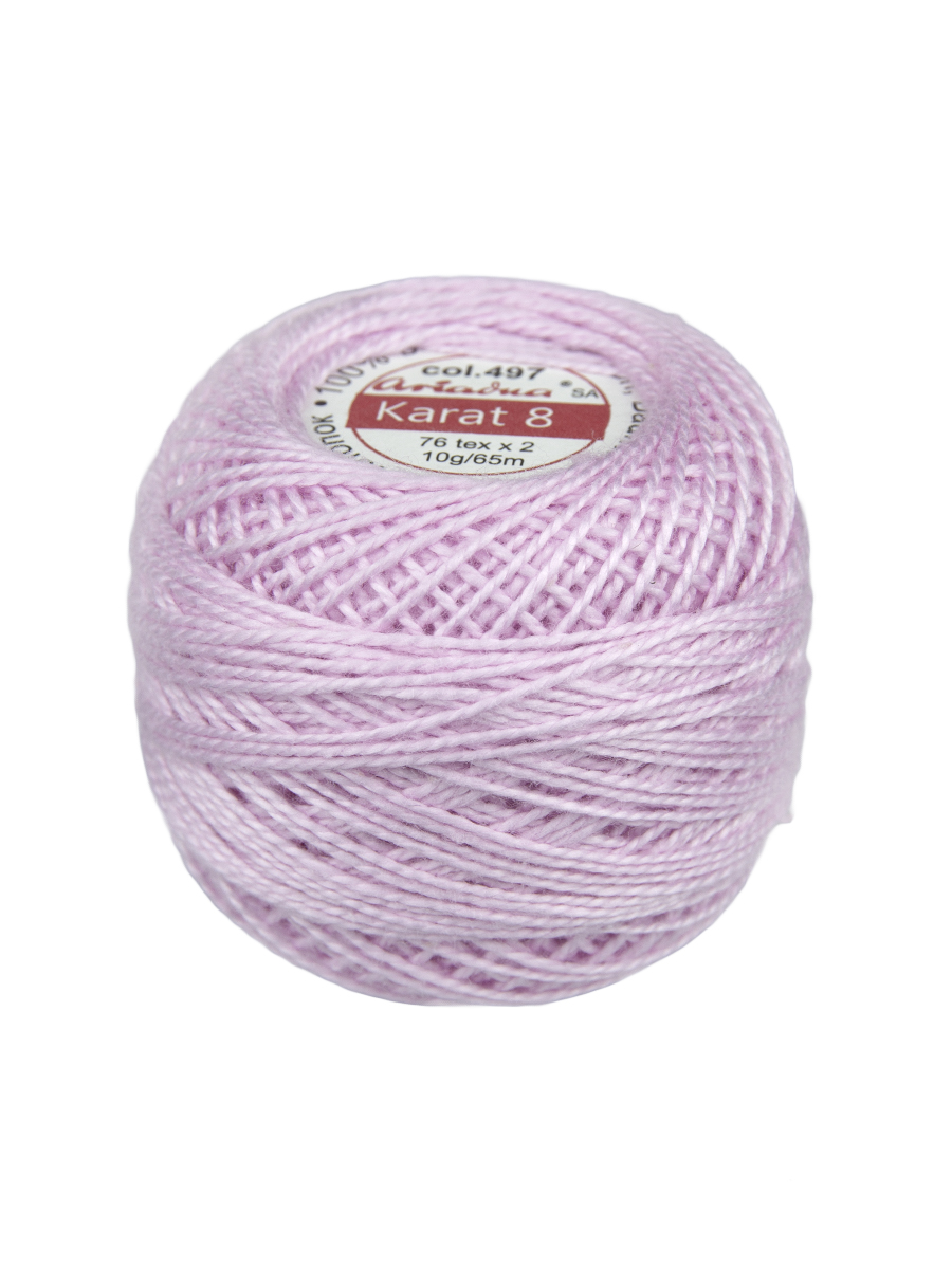 Нитки для вязания Karat 8 10 г/65 м, 76 текс х 2, цвет 0497