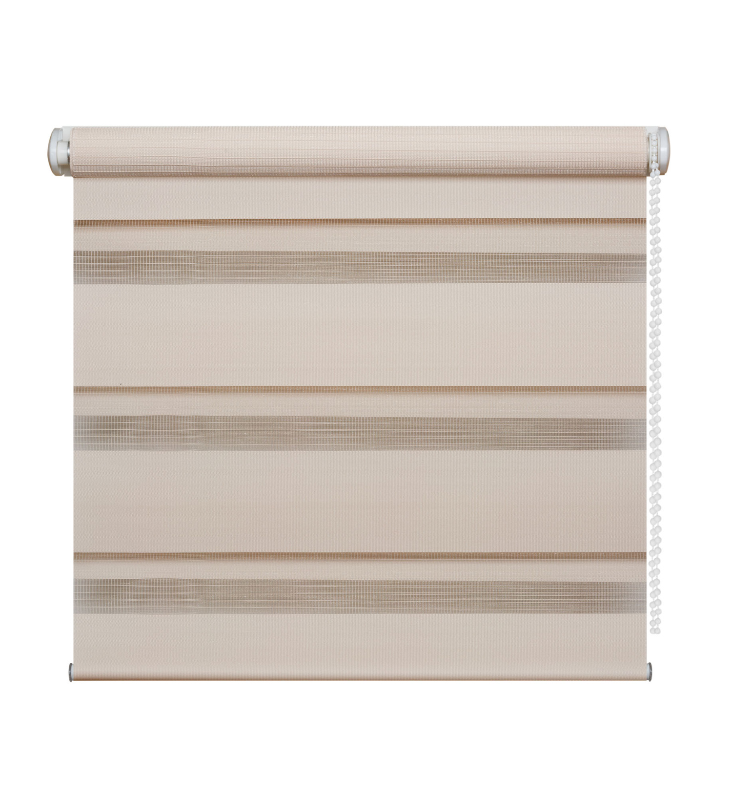 Рулонная штора "День-Ночь" Бежевая 37*170 (4601000667864)