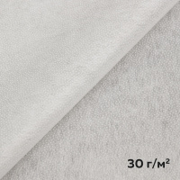 Флизелин клеевой 6030PN/W150 DextraTex  (30 г/кв.м) белый 150 см/100 м