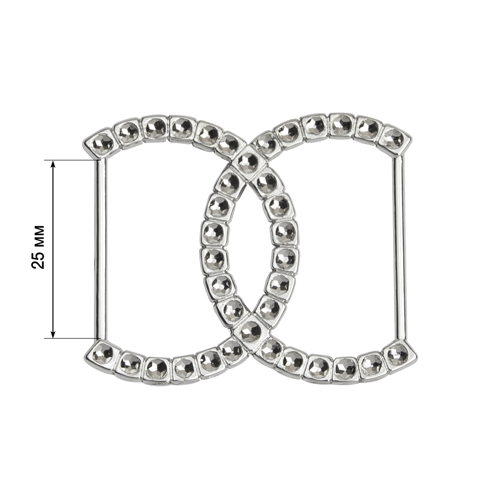 Пряжка застежка металлическая