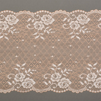 Кружево эластичное 103.X46 бежевый, 210 мм/10 м