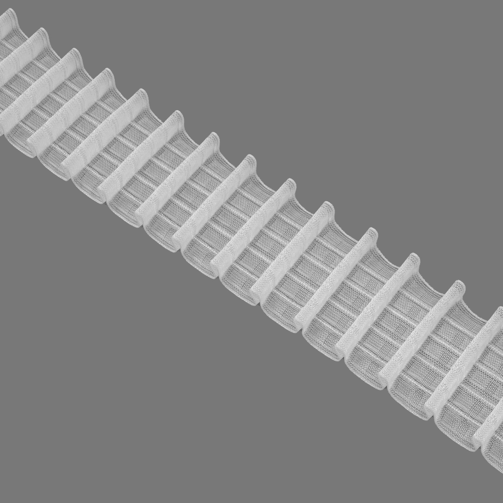 Шторная лента многокарманная 65MP/Soft (1:2,25) Oz-is Premium прозрачная 6,5 см/50 м