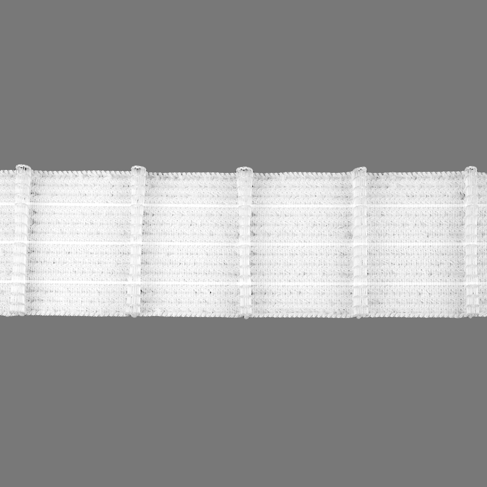 Шторная лента велькро "мама" C01/50 (К=1:1,5 корд-3 шнура) 5 см/50 м