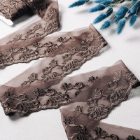 Тесьма 17400-D103 GCC304 коричневый шир.7,5 см/уп.13,716 м