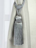 Кисть подхват для штор 1237F-2 Mirtex Premium серый (GREY)