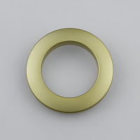 Люверсы для штор трехзамковые пластик 40 мм "СМ" 4 матовое золото (100 шт)