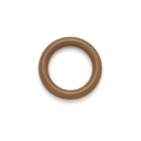 Кольцо для карнизов диаметром 28-35 мм 717 коричневый, диам. 55/37 мм (100 шт)