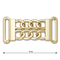 Пряжка застежка металлическая