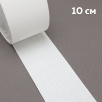 Лента для люверсов клеевая 585/3 Mirtex белая 10 см/50 м (240 г/кв.м, 100% хлопок, клей PA)