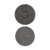 Кнопки магнитные  AMT 18 мм темный никель (100 шт)