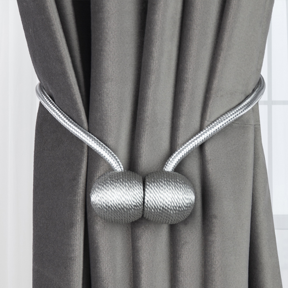 Подхваты - магниты для штор EJCK-03 серый (2 шт)