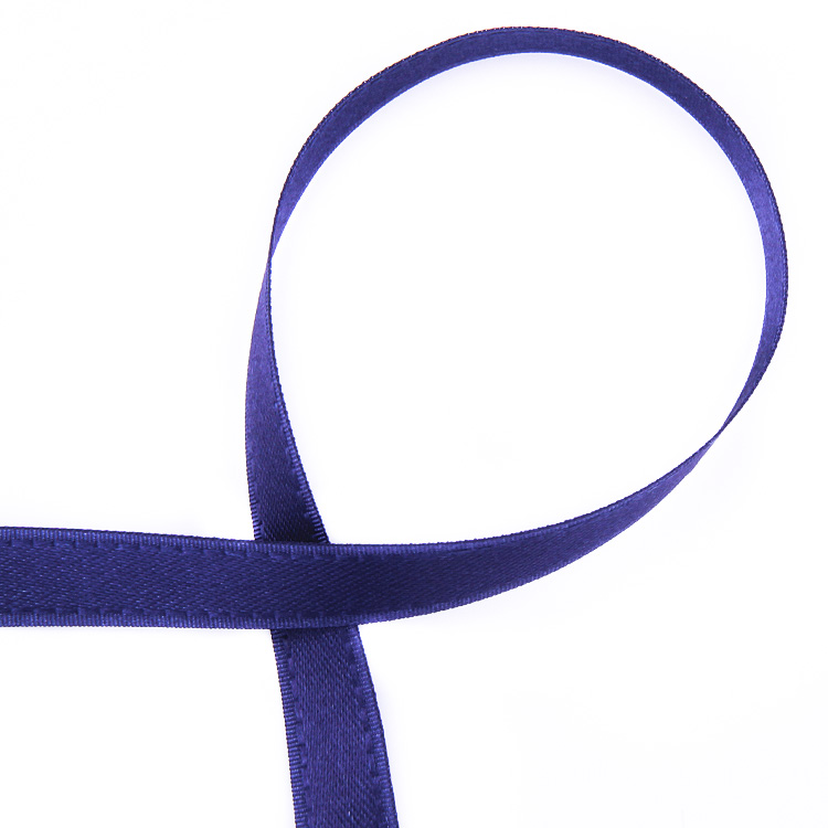 Лента отделочная - тафта синяя 371-8888 9 мм (100 ярд)