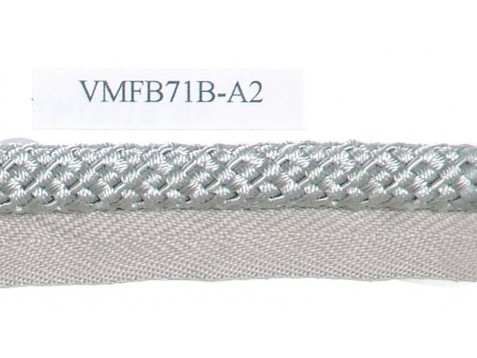 Кант шторный VMFB71B-A2 серый, диаметр 0,8 см/25 м