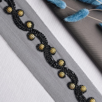 Тесьма на капроне A1402 Black (13,7 м)