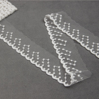 Тесьма на сетке 18397(W5818397) молочный шир.3,5см/уп.13,716м