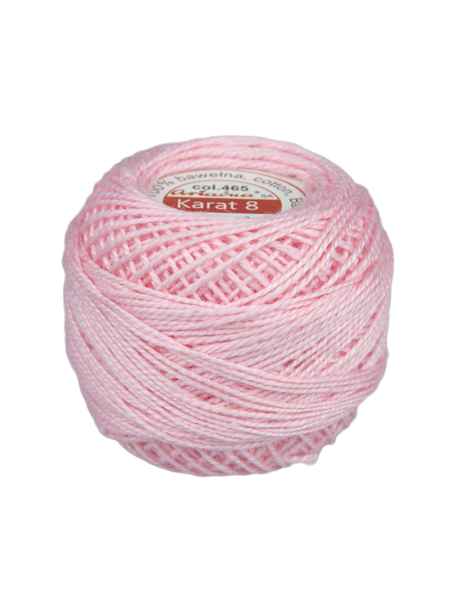 Нитки для вязания Karat 8 10 г/65 м, 76 текс х 2, цвет 0465