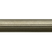 Труба рифленая 28 мм "Олимпия" серебро (2 м)