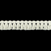 Кружево вязаное с бахромой