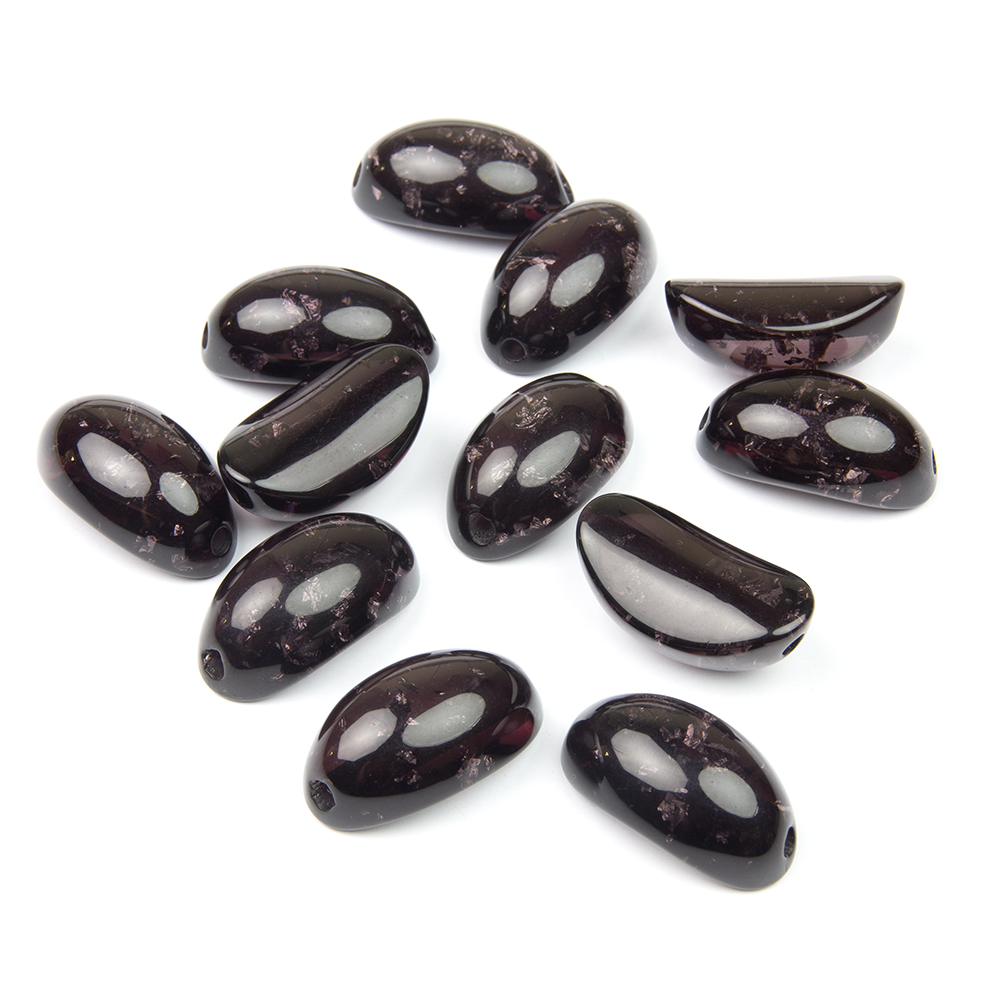 Бусины 877-35/1 темно-серый (25 шт)