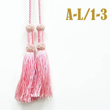 Кисть для штор A-L3 розовый (10 шт)