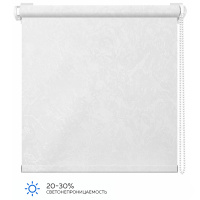 Рулонная штора Джерси Белый размер 57*160 см (016.02)