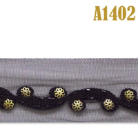 Тесьма A1402 Black (13,7 м)