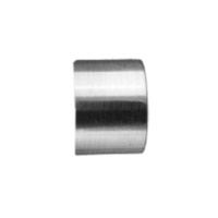 Заглушка MirTex 16мм Хром глянец L15 мм, D20 мм (2 шт) (4601000521233)