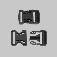 Фастекс скелет Ф-30/3 (30 мм) черный (100 шт)