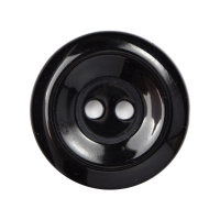 Пуговица пластик A813-24L черный (1000 шт)