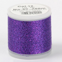 Нитки Madeira Metallic Sparkling №40 200м цвет 12 amethyst