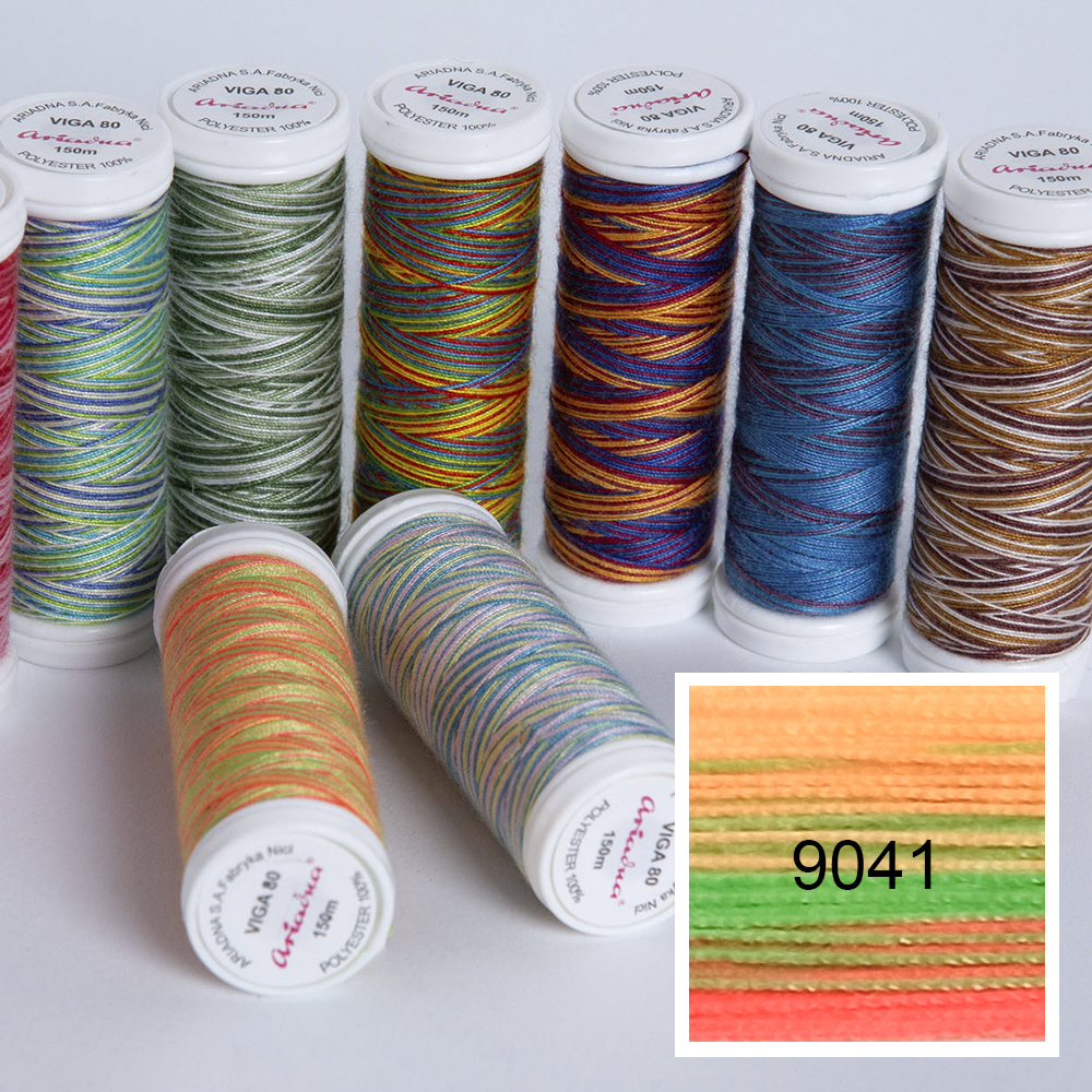 Нитки универсальные Viga 80 100% полиэстер (уп. 5 шт х 150 м)