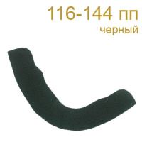 Подокатники 116-144 пп черные (100 пар)