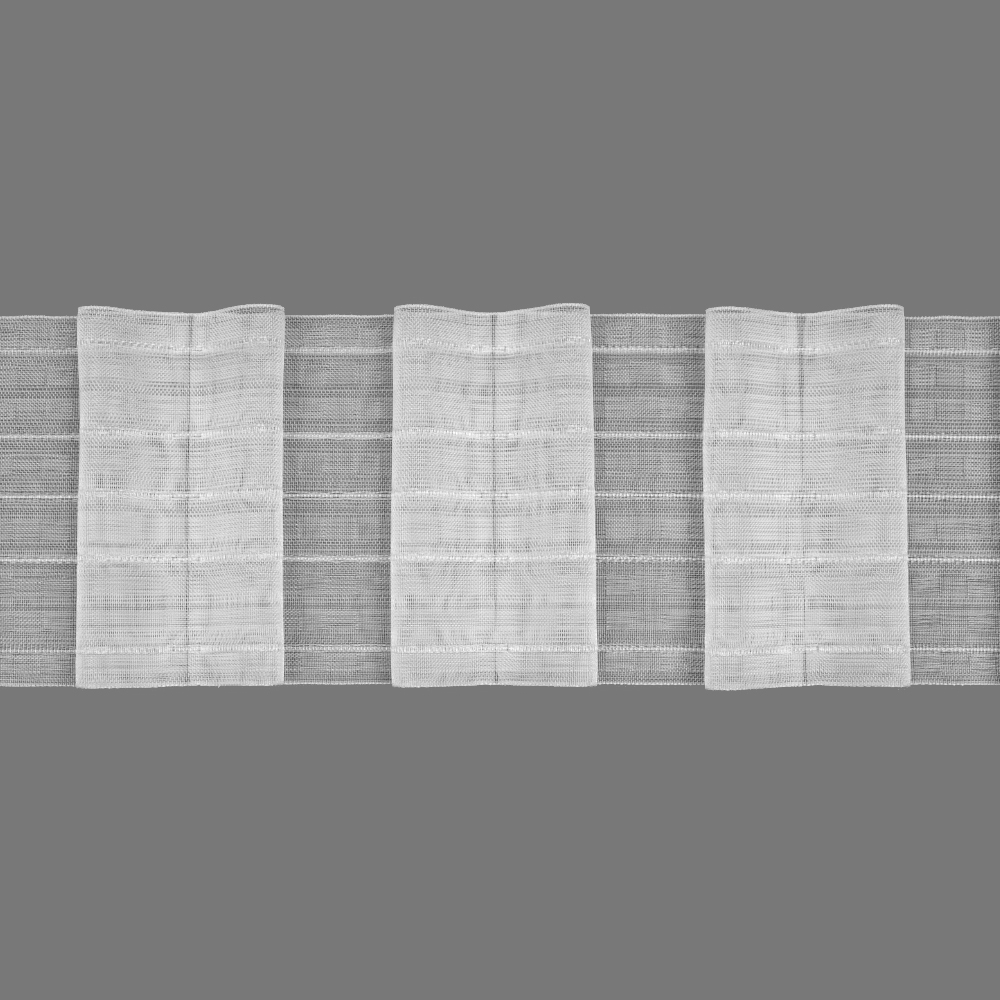 Шторная лента 4458MP/soft (1:2,5) Oz-is Premium 11,8 см/50 м (8 карманов, корд-5 лески)