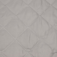 Термостежка из микрофибры MirTex "РОМБ 9х9" (синтепон 100г, ткань 75г) 601-серый Paloma 220 см/±25 м