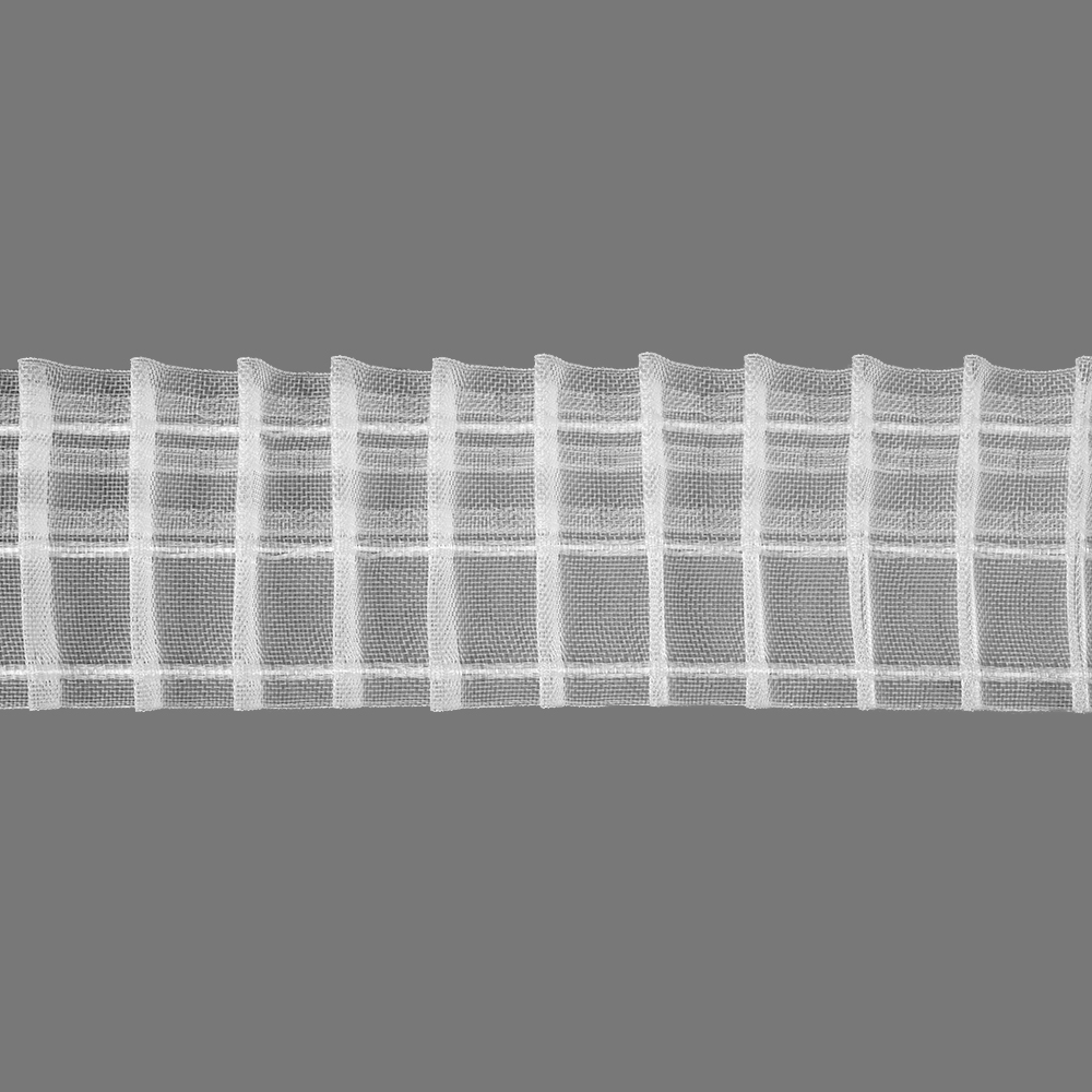 Шторная лента "Карандаши" 4370M/mini (1:2) Oz-is Standart прозр 8 см/50 м (3 карм, корд-3 лески)