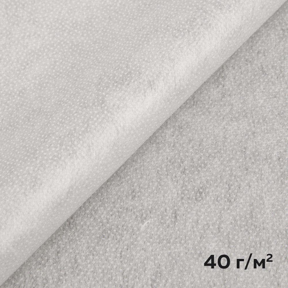 Флизелин клеевой 6040PN/W90 DextraTex (40 г/кв.м) белый 90 см/100 м