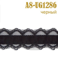 Тесьма 08A-UG1286 черный (45,72 м)