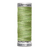 Нитки вышивальные из вискозы Gutermann Rayon №40 200м Цвет 2112