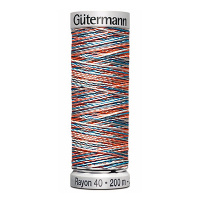 Нитки вышивальные из вискозы Gutermann Rayon №40 200м Цвет 2206