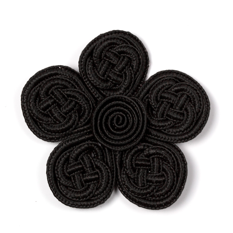 Украшение сутажное star-33-KL-HX черный (20)