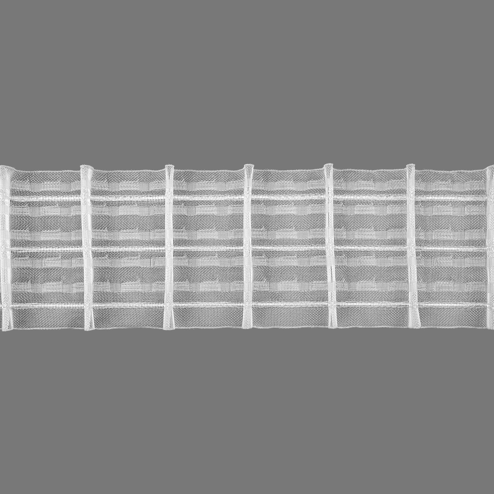 Шторная лента Многокарманная 3951MP (1:1,65) Oz-is Premium прозрачная 8 см/50 м (5 карманов, 3-леск)