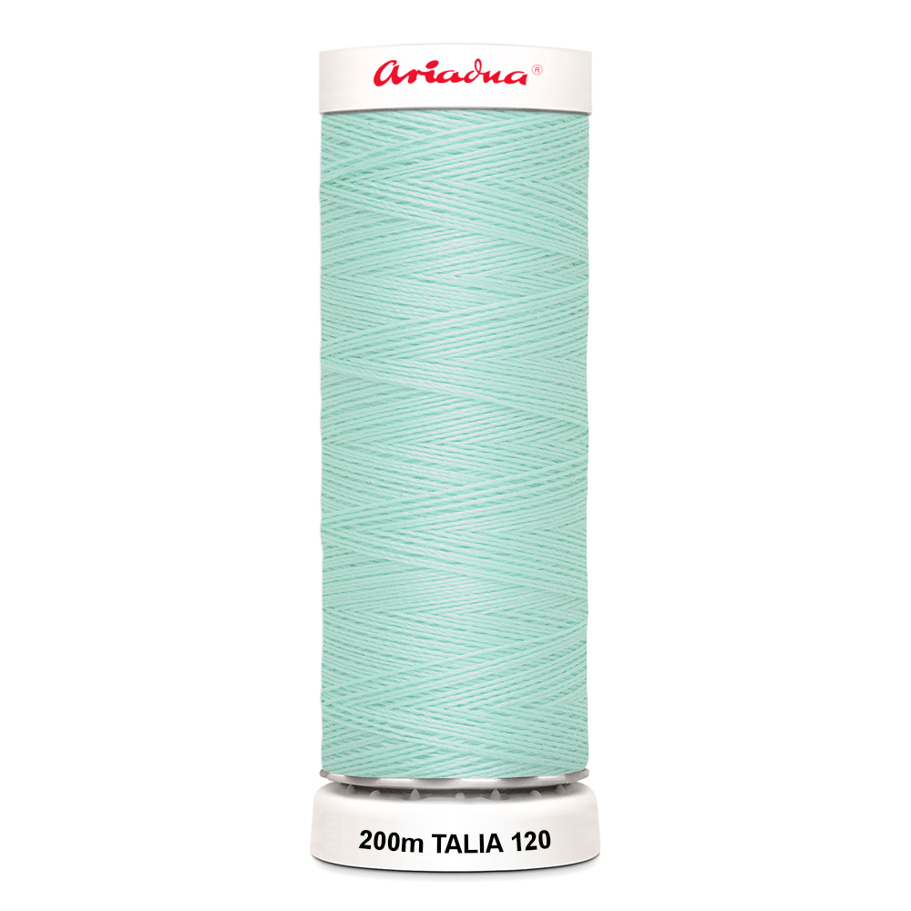 Универсальные нитки Ariadna Talia 120 бирюзовый 100% полиэстер (40/2) (уп. 5 шт х 200 м)