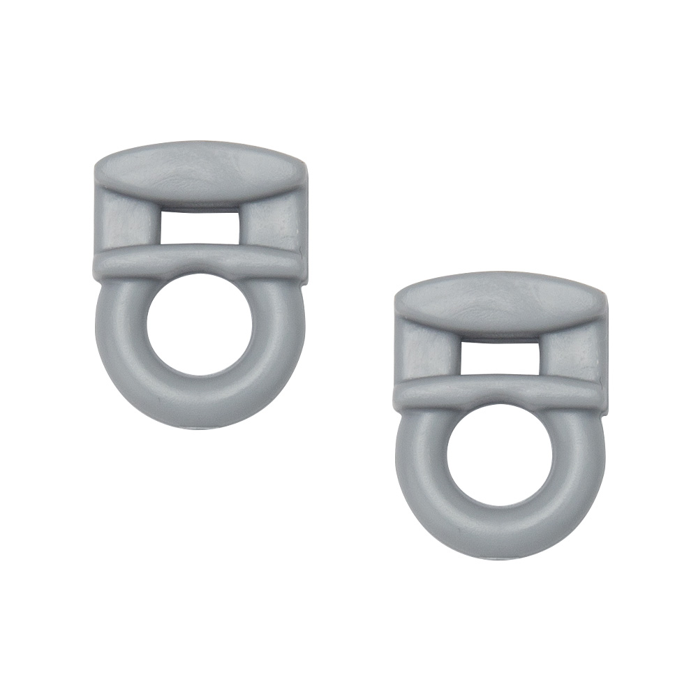 Глайдер-бегунок 009 серый MirTex 4 мм, для ап по типу Симпл (в ленте 10 шт) (100 шт)