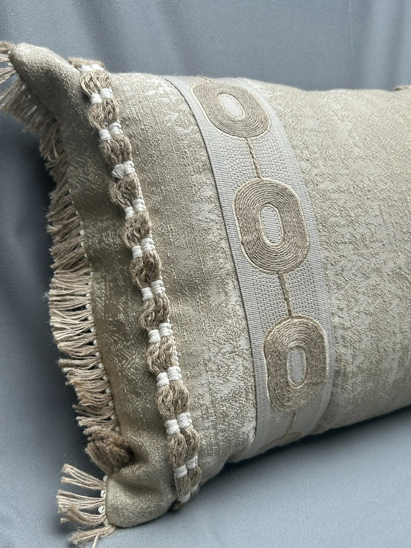Сутаж из кордов MS-джутовый (BEIGE) (2 см/10 м)