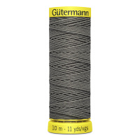 Эластичная нить Gutermann Elastic 10м цвет 1505, темно-серый